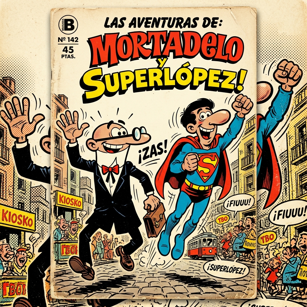 Mortadelo contra Superlópez: ¿quién era el verdadero héroe español?