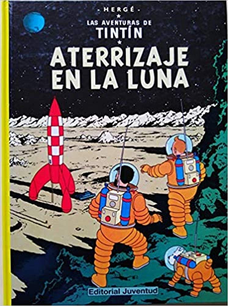 Portada de Tintín: Aterrizaje en la Luna